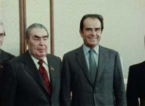 VISITE EN URSS DE GEORGES MARCHAIS SECRÉTAIRE GÉNÉRAL DU PCF JANVIER 1980